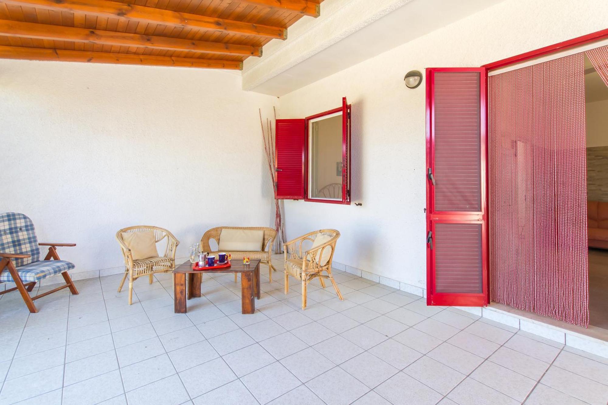 Villetta Rossa With Garden - Happy Rentals Melendugno Exterior foto